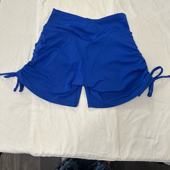 Pants - Blue Women's Shorts
